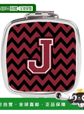 自营 Carolines Treasures CJ1052-JSCM 字母 J 雪佛龙石榴正品