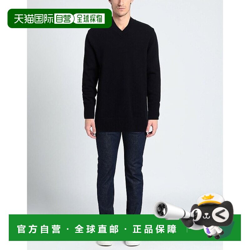 1h可退 【美国直邮】MAISON MARGIELA 男装卫衣 100 羊毛 V领长袖