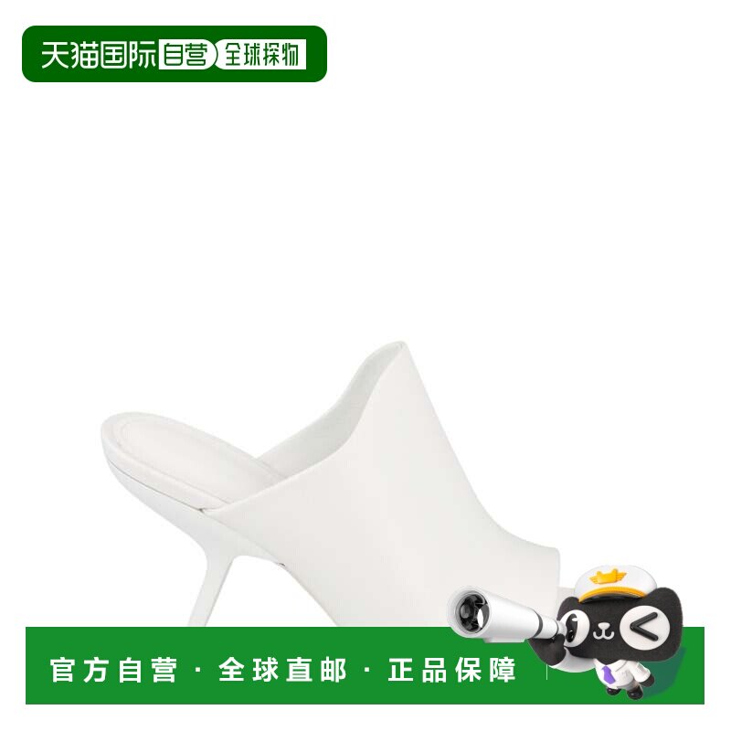 自营 salvatore ferragamo那是皮骡子-白色 美国奥莱直发女鞋凉鞋