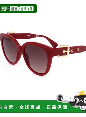 自营 Moschino女式54毫米红色太阳镜-红色 美国奥莱直发