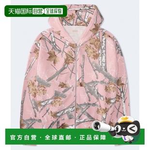 自营Aeropostale Cloud Soft Forest Camo Boxy Full-Zip Hoodie
