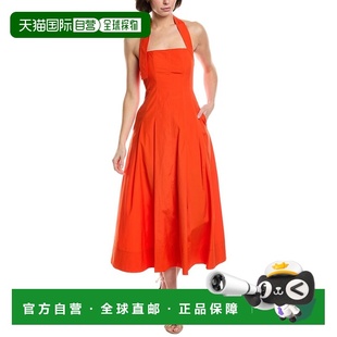 自营A.L.C. Natalie Midi Dress - red 美国奥莱直发