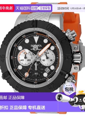 自营 Invicta Men's Subaqua 50mm Quartz Watch - silver 美国奥