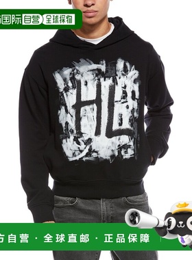 自营Helmut Lang Scribble Hoodie - Black 卫衣美国奥莱直发