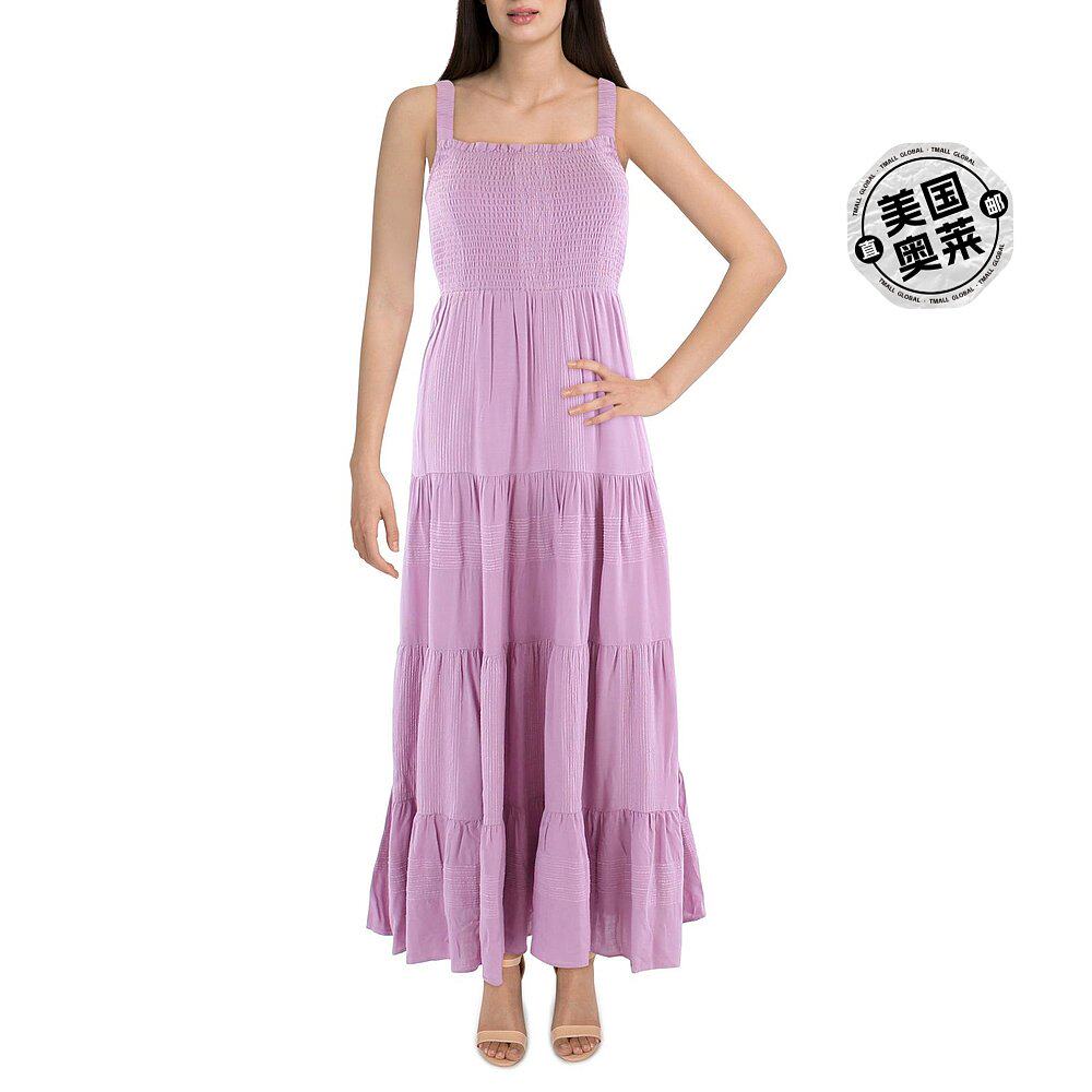 z supplykyara 女式分层长款太阳裙 - 薰衣草色 【美国奥莱】直发