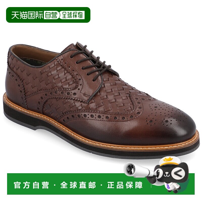 自营 Thomas & Vine Radcliff Wide Width Woven Wingtip Derby -