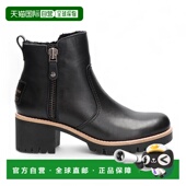 黑色 自营 美国奥莱直发 黑色Trav B2皮靴 Panama Jacks女式