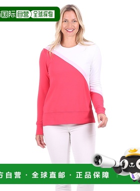 自营 duffield lane粉红色拼块伦敦运动衫-粉红色 美国奥莱直发