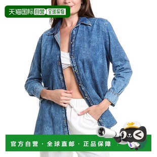 自营 PQ Swim Tilly Button Cover-Up - blue 美国奥莱直发