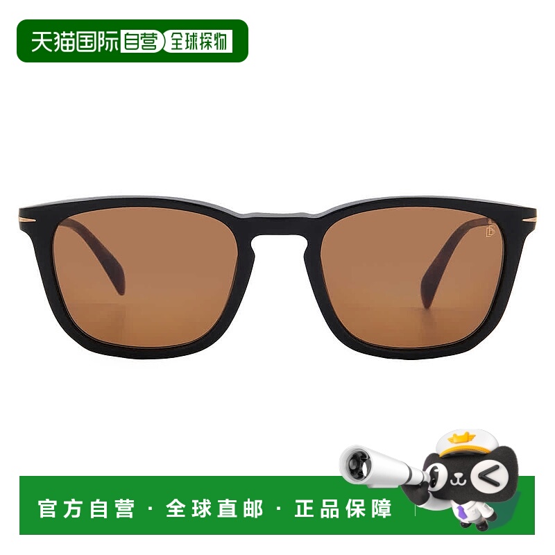 自营David Beckham Brown Square Men's Sunglasses DB 1034/S 02