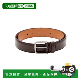 Belt brow 自营tod Leather Plated Buckle Nickel sBrown With