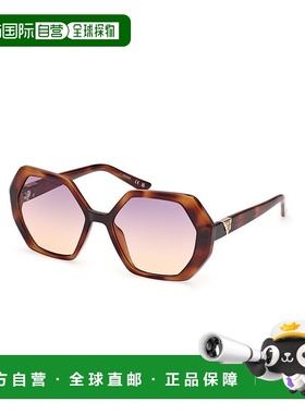 自营Guess Resin Women's Sunglasses - brown 美国奥莱直发