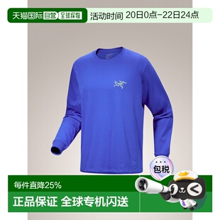 加拿大直邮始祖鸟Kragg男户外宽松透气重磅棉登山长袖T恤新款