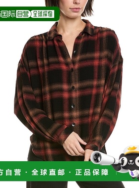 自营Bella Dahl Flowy Shirt - red 美国奥莱直发