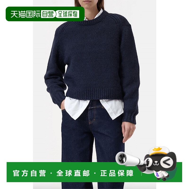 自营 closed圆领毛衣在黑夜-黑夜 美国奥莱直发新款