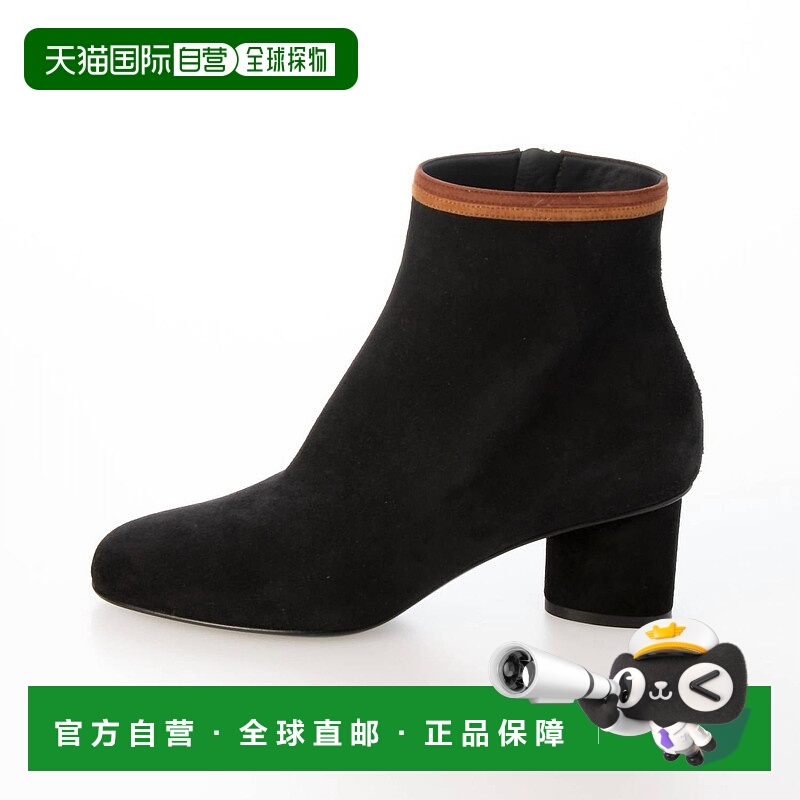 自营salvatore ferragamoWomen's Ankle Sude Booties In Black -