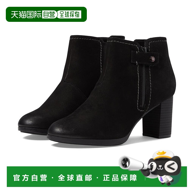 1h可退 【美国直邮】Clarks Bayla Glow 女靴 时装靴 舒适优雅 细
