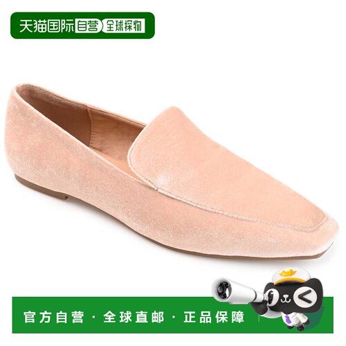 自营Journee Collection 女式 Tru 舒适泡沫 Silas 平底鞋 - 裸色