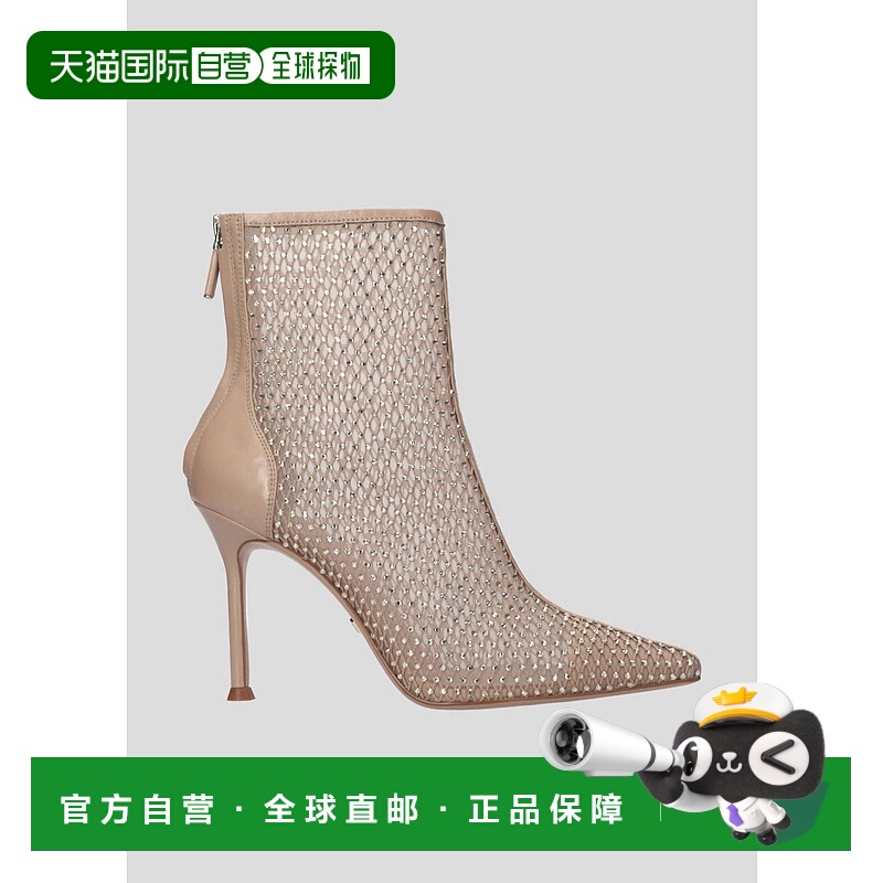 自营lola cruzWomen's Gilda Ankle Booties In Nude - nude 美国