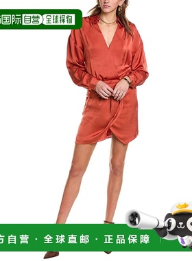 自营 Ramy Brook Jaymie 迷你连衣裙 - 橙色 美国奥莱直发