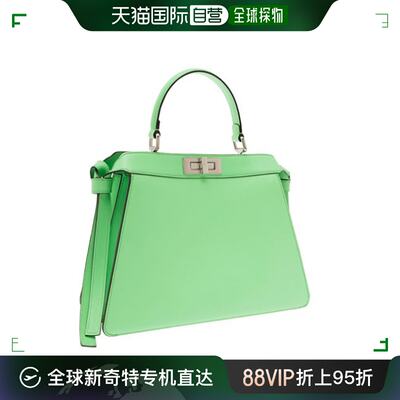 香港直邮FENDI 绿色女士手提包 8BN321-ANSD-F1L1C