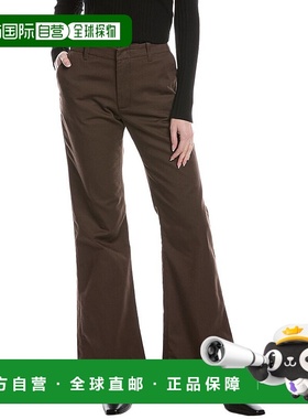 自营 redoneRE/DONE Mid-Rise Flared Trouser Chocolate Jean -