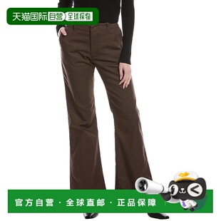 自营 redoneRE/DONE Mid-Rise Flared Trouser Chocolate Jean -