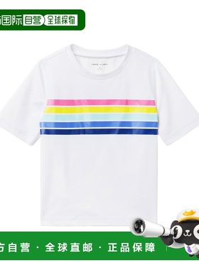 自营Janie and Jack Stripe Rashguard - multi 美国奥莱直发