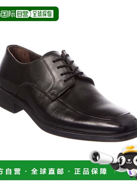 自营 M by Bruno Magli Pio牛津皮革-黑色 美国奥莱直发男鞋