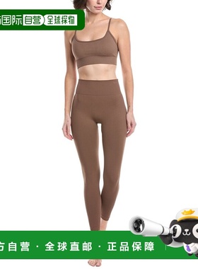 自营Phat Buddha 2pc Bra & Legging Set - brown 美国奥莱直发