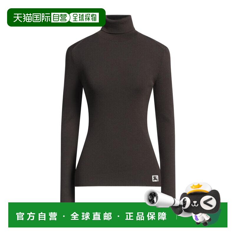 1h可退 【美国直邮】BURBERRY 高领毛衣 女士针织衫 14461124VA