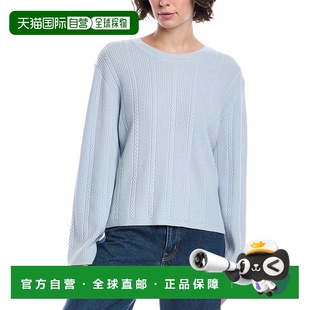 蓝色 自营 bone碎布毛羊毛衫 美国奥莱直发毛衣 rag