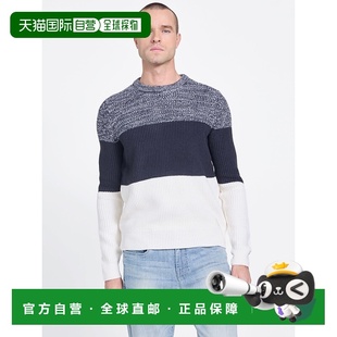 Color Blend Block Sweater 自营guessJohnny planetary Wool