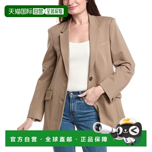 棕色 自营rag Blazer bone破骨Nelson 美国奥莱直发外套