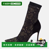 beige Rossi 自营Gianvito Lace Black And Boots Suede Ankle