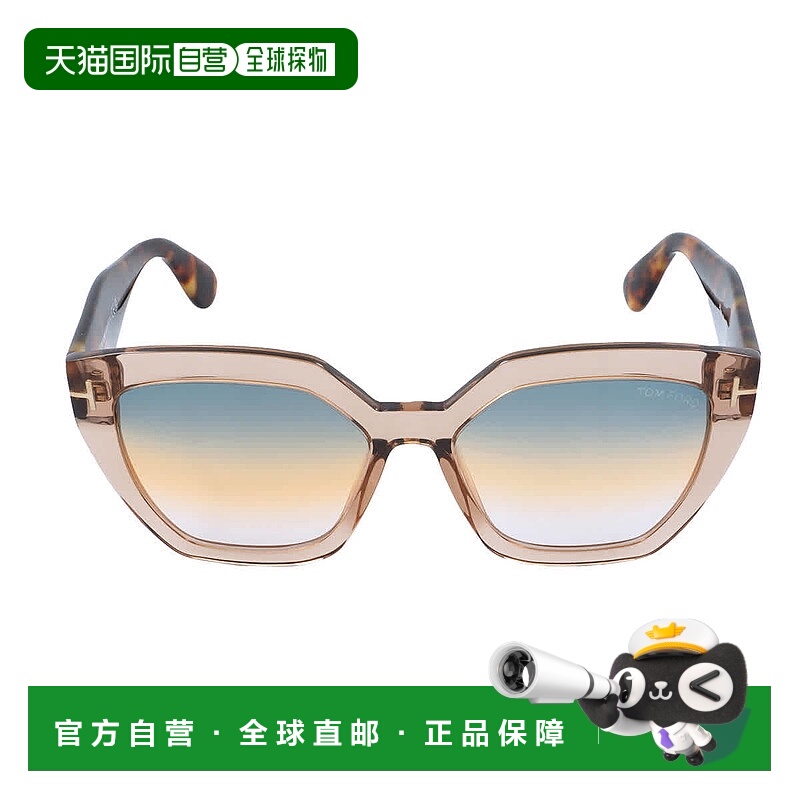 自营Tom Ford Phoebe Smoke Gradient Cat Eye Sunglasses FT0939