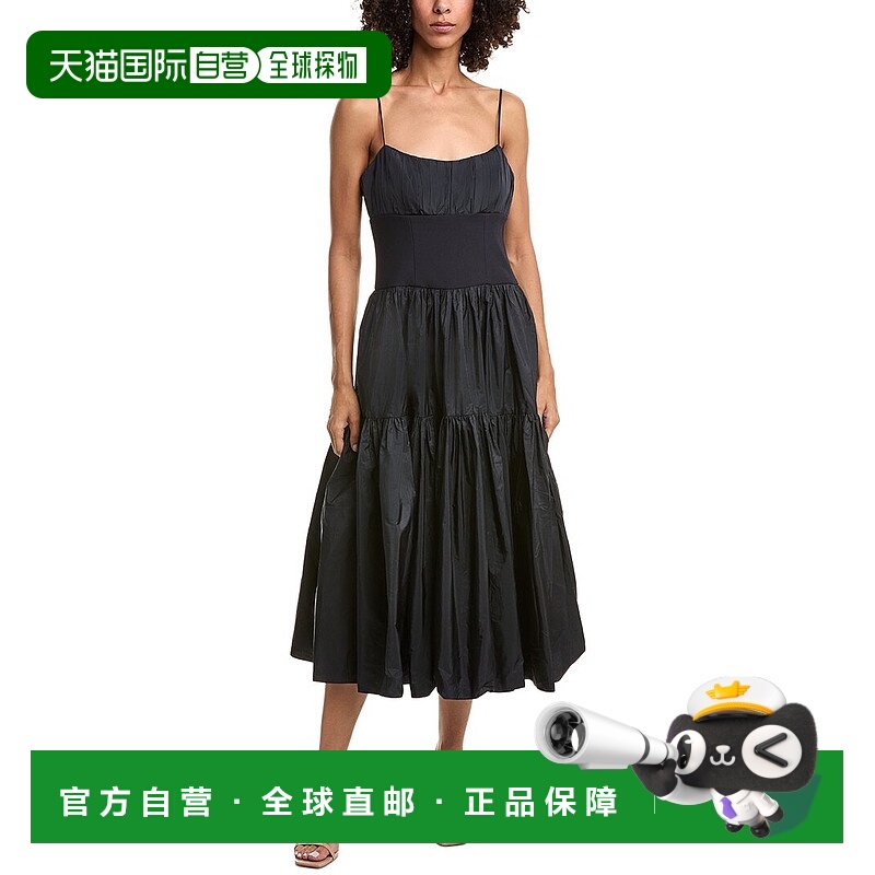 自营cinq a sept五七金妮鸡尾酒礼服-蓝色 美国奥莱直发