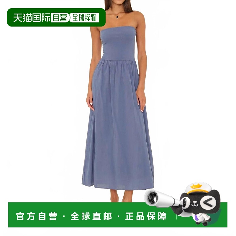 自营xirena马林蓝芬兰人连衣裙-马林蓝 美国奥莱直发