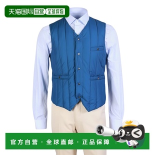 蓝色 Kiton棉尼龙背心 美国奥莱直发 自营Kired