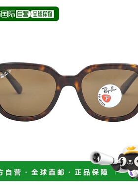 自营ray-banRay Ban Erik Polarized Brown Square Unisex Sungla
