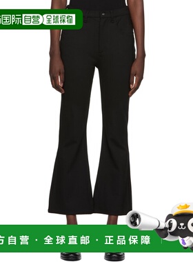 1h可退 香港直邮潮奢 rag bone 瑞格布恩 女士 黑色 Cora 长裤 WA