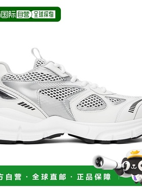 1h可退 香港直邮潮奢 Axel Arigato 女士 白色 & 银色 Marathon