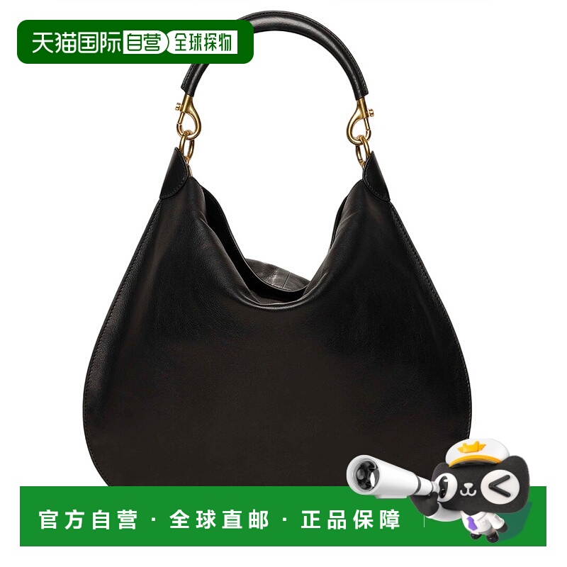 自营Walter Baker Myla Leather Hobo Bag - black 美国奥莱直发