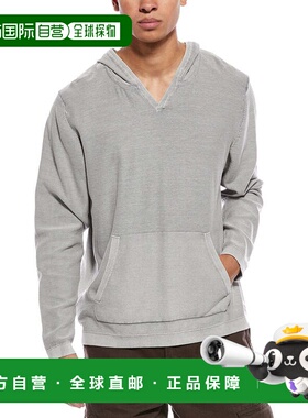 自营WEATHERPROOF VINTAGE Stonewash Hoodie - gray 美国奥莱直