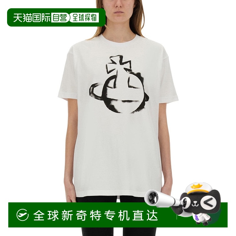 自营vivienne westwood“模板球”T恤-白色 【美国奥莱】直发