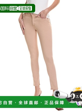 自营ag jeansAG 牛仔裤 Farrah Sulfur Infinite Mauve 高腰紧身