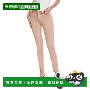 自营ag jeansAG 牛仔裤 Farrah Sulfur Infinite Mauve 高腰紧身