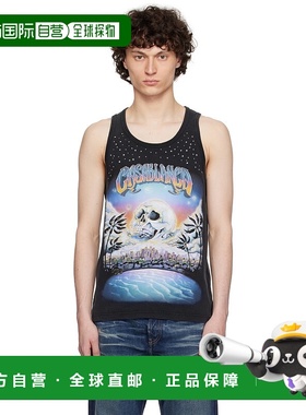 1h可退 香港直邮潮奢 Casablanca 男士 黑色 La Premonition Crys