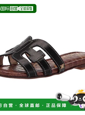 自营Sam Edelman Bay Slide Sandal Black  I5506L1001 Pre-Schoo