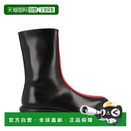 自营salvatore ferragamoFlorentia Contrasting Insert Ankle Bo